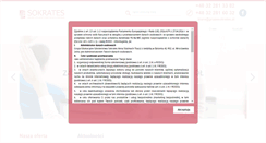 Desktop Screenshot of grupasokrates.pl