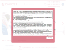 Tablet Screenshot of grupasokrates.pl